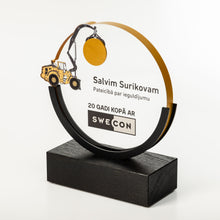 Load image into Gallery viewer, Gold employee award