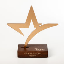 Load image into Gallery viewer, Golden Star Award with unique nomination