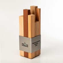 Load image into Gallery viewer, Exquisite wood metal trophy