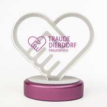 Load image into Gallery viewer, bespoke acrylic trophy with custom print design