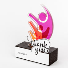 Load image into Gallery viewer, Colourfull acrylic custom recognition award for Covid 19_Awards and Medal Studio_2