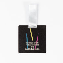 Load image into Gallery viewer, Corporate metal medal_full colour print_laser engraving_Awards and Medal Studio_1