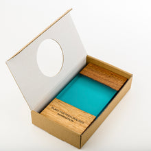 Load image into Gallery viewer, Custom wood-resin art award with personalised engraving_cardboard box_Awards and Medal Studio