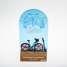 Load image into Gallery viewer, Custom design colourful Award with UV flatbed print