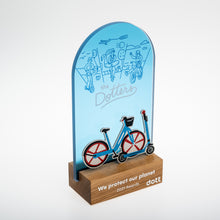 Load image into Gallery viewer, Modern and dynamic design trophy with UV flatbed print