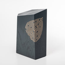 Load image into Gallery viewer, unique wood metal award with engraving and UV print