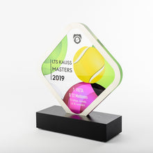 Load image into Gallery viewer, Eco friendly custom made acrylic wood metal award_Awards and medal studio 3