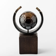 Load image into Gallery viewer, Football eco friendly custom crystal forged metal trophy_Awards and medal studio 3