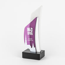 Load image into Gallery viewer, Modern custom dancing award acrylic block base-Awards and medal studio 2