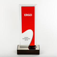 Load image into Gallery viewer, Unique glass acryic wood metal custom trophy_personalised digital print_Awards and Medal Studio_2