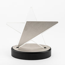 Load image into Gallery viewer, Custom acrylic metal award silver RO12 awards and medal studio