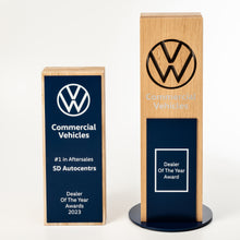 Load image into Gallery viewer, Custom design vw trophy