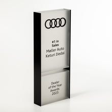 Load image into Gallery viewer, Custom Audi design trophy, brand trophy