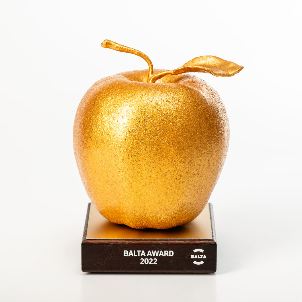 Custom 3D award Golden Apple