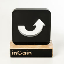Load image into Gallery viewer, Bespoke corporate award, acrylic, wood, uv print