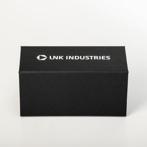 Custom gift box with logo stamp