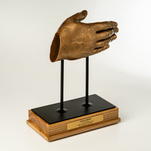 Load image into Gallery viewer, Custom made gold hand cast awards