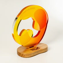 Load image into Gallery viewer, custom-made award features a bold and eye-catching design