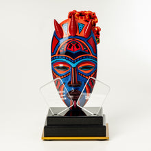 Load image into Gallery viewer, exclusive handcrafted award featuring a unique voodoo mask design