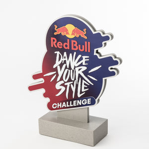 Beautiful handcrafted custom Red Bull trophies_Awards and Medal Studio_1