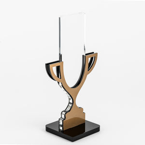 Custom Clear and glistening acrylic award_Awards and medal studio 7