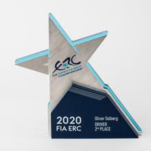 Load image into Gallery viewer, Custom FIA ERC award_custom design_custom award_digital print_Awards and Medal Studio