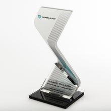 Load image into Gallery viewer, Iconic custom aluminium award_clear acrylic_glass_award_full colour print_Awards and Medal Studio