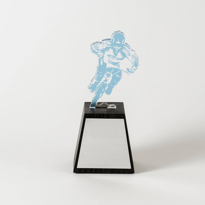 Dynamic sports award_acrylic wood materials_Awards and Medal Studio