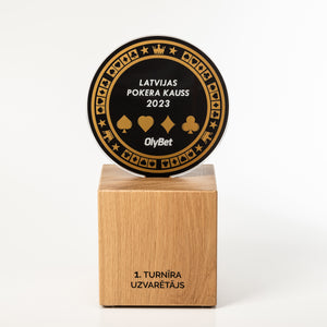acrylic, wood unique poker awards