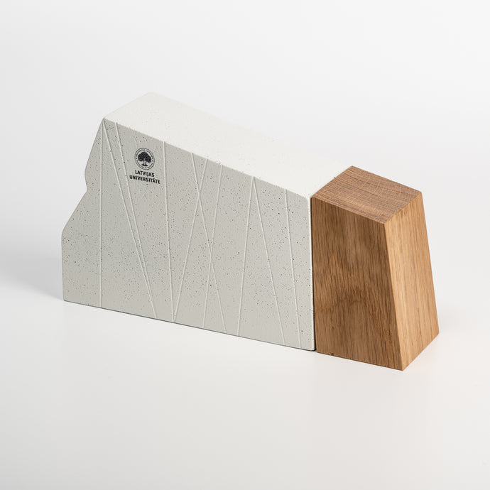 Custom concrete wood awards