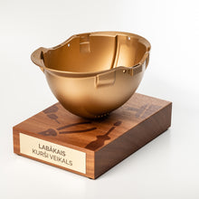 Load image into Gallery viewer, Custom corporate Gold Helmet cup
