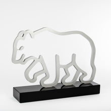 Load image into Gallery viewer, Custom metal and corian trophy