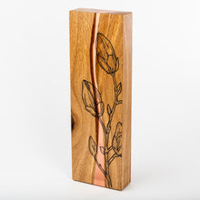 Load image into Gallery viewer, Unique wood and resin award with personalised UV digital print