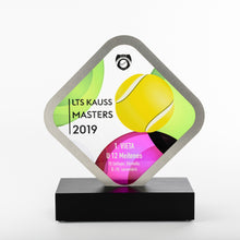 Load image into Gallery viewer, Eco friendly custom made acrylic wood metal award_Awards and medal studio