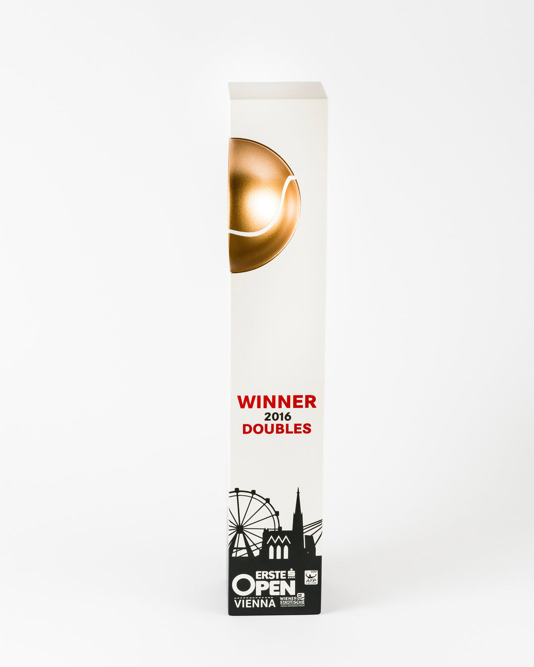 Handcrafted custom tennis award