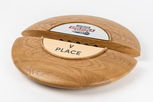 Custom wood metal plaque_Awards and medal studio
