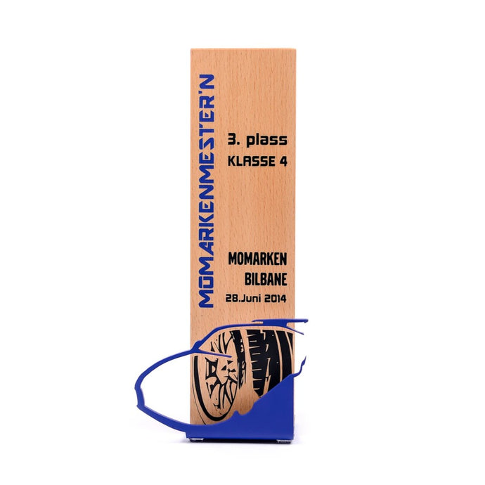 Modern_eco friendly_wood_aluminium_award_digital print_Awards and Medal Studio