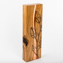 Load image into Gallery viewer, Unique wood and resin award with personalised UV digital print