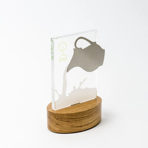 Aesthetic wood_acrylic_metal award_custom design_Awards and Medal Studio