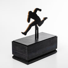 Load image into Gallery viewer, Custom design athletics sports trophy. Wood