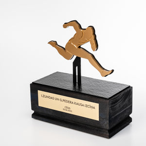 Custom design athletics sports trophy