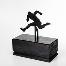 Load image into Gallery viewer, Custom design athletics sports trophy. Wood