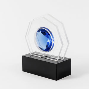 Sophisticated acrylic diamond award RO9 awards and medal studio 2