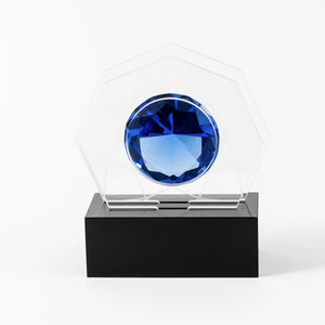 Sophisticated acrylic diamond award RO9 awards and medal studio