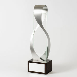 Custom premium class silver glass metal wood award RO10 awards and medal studio 1