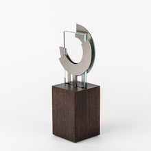 Load image into Gallery viewer, impressive custom metal glass wood award silver RO7 awards and medal studio 2