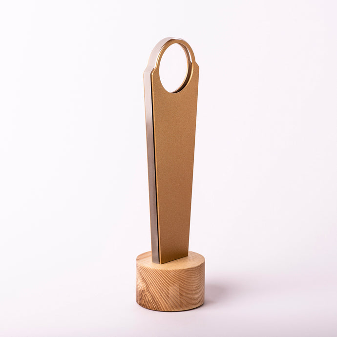Custom stylish gold acrylic metal wood award RO11 awards and medal studio